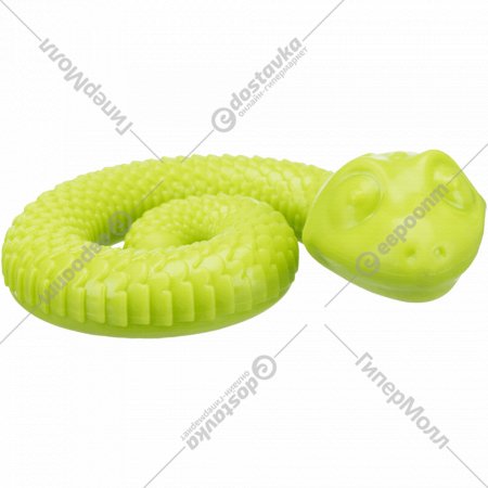Игрушка для лакомств «Змейка» термопластичная резина, 18 см