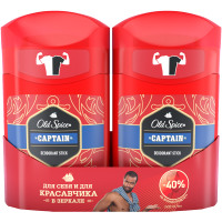 

Дезодорант тв."OLD SPICE"(Captain)2x50мл