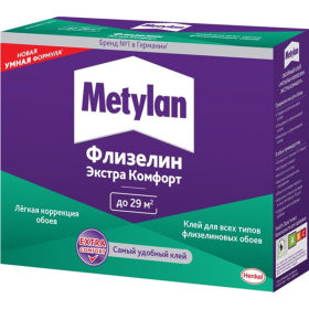 Клей обой­ный «Metylan» Фли­зе­лин Экстра Ком­форт, 2719337, 200 г