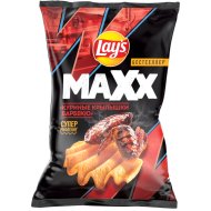 Чипсы Lay's Maxx Куриные крылышки барбекю, 100 г