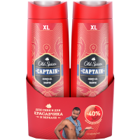 

Гель д/д+шамп"OLD SPICE"(captain)2x400мл