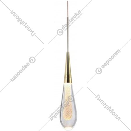 Подвесной светильник «Kinklight» Гутта, 07861-1A.33, золото/прозрачный