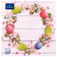 

Салфетки"ARTBOUQUET"(пасх.венок,3с)20л
