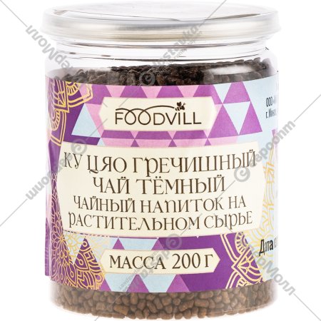 Чайный напиток «Foodvill» Ку Цяо, гречишный чай тёмный, 200 г