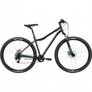 Велосипед «Forward» Sporting 29 2.2 D RBK22FW29951, черный/бирюзовый