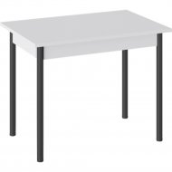 Стол «ТриЯ» Родос Тип 1, белый/черный, 95х64 см