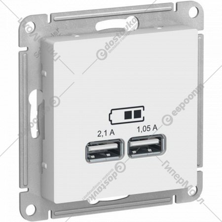 Розетка USB «Schneider Electric» AtlasDesign, ATN000133
