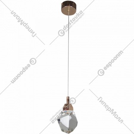 Подвесной светильник «Kinklight» Джела, 07863-1A.33, золото/прозрачный