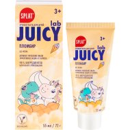 Детская зубная паста Splat Juicy Lab, без фтора, пломбир, 55 мл