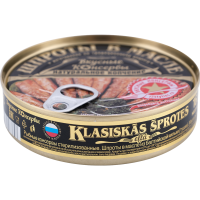 

Шпроты "ВКУСНЫЕ КОНСЕРВЫ" (ключ) 160г