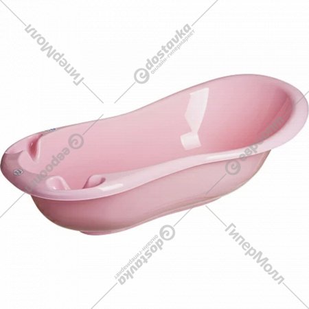 Ванночка детская «Maltex» Классик, с пробкой, розовый, 0950, 100 см