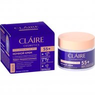 Крем для лица «Claire» Collagen Active Pro, ночной, 55+, 50 мл