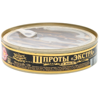 

Шпроты "ВКУСНЫЕ КОНСЕРВЫ" (экстра) 160г