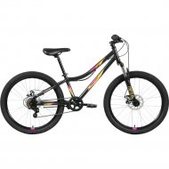 Велосипед «Forward» Iris 24 2.0 D 2022, RBK22FW24732, черный/розовый