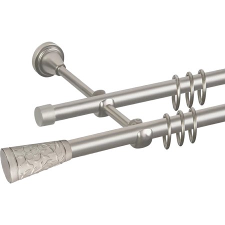 Карниз для штор «АС Форос» Grace, D16Г/16Г, сатин, севилья, 1.6 м