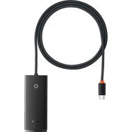 USB-хаб «Baseus» WKQX030401, черный
