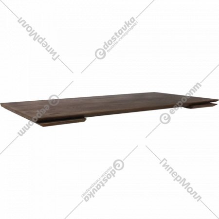 Столешница «ОКА» Сангай, дуб галифакс табак/рама черный, 160х80 см