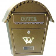 Ящик почтовый «GreenTerra» SO2, золото