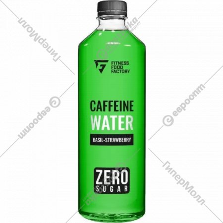 Напиток тонизирующий «Caffeine water» со вкусом клубника-базилик, 500 мл