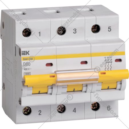 Выключатель автоматический «IEK» MVA40-3-080-D