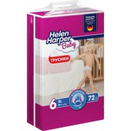 Подгузники-трусики детские «Helen Harper» Baby, XL, 72 шт