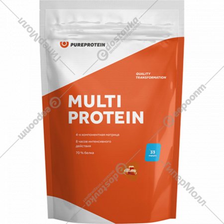Мультикомпонентный протеин «PureProtein» сливочная карамель, 1000 г