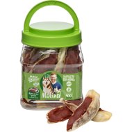 Лакомство для собак «Molina» 5092420, кроличьи ушки с утиной пастой, 400 г