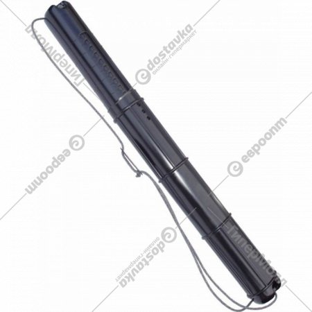 Тубус для чертежей «Стамм» ПТ-01, телескопический, черный, 70-110 см
