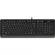 Клавиатура USB «A4Tech» FK10, черно-серый
