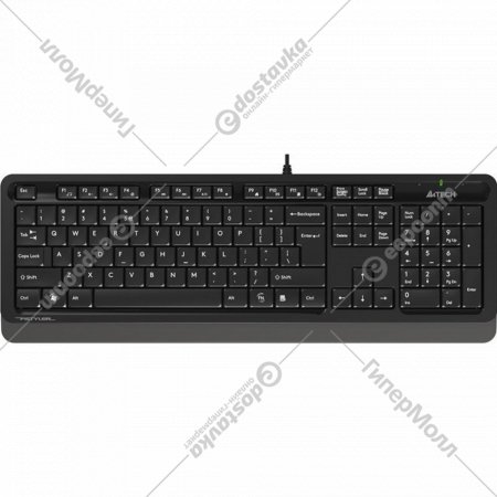Клавиатура USB «A4Tech» FK10, черно-серый