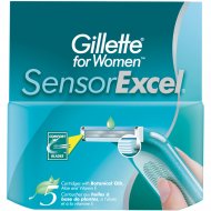 Сменные кассеты для бритвы «Gillette Venus» Sensor Excel, 5 шт