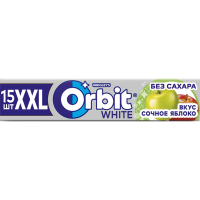 

Жев.рез."ОРБИТ"(Сочное яблоко XXL) 20,4г