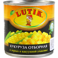 

Кукуруза отбор.в зер.в вак.уп"LUTIK"340г