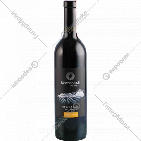Вино «Киндзмараули» красное полусладкое, 12.5%, 0.75 л, Грузия