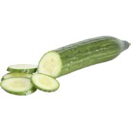 Огурец гладкий, 1 кг, фасовка 0.85 - 1.1 кг