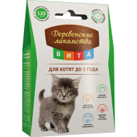 

Лакомствовит. д/котят от 1 года (120таб)