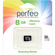 Карта памяти «Perfeo» Economy Series, micro SDHC 8GB Class 10, PF8GMCSH10ES