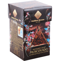 

Сахар чер Мусковадо "GOLDEN BROWN" 500г