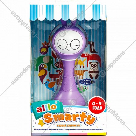 Интерактивная игрушка «Alilo» Умный зайка R1, 60906, фиолетовый