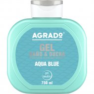 Гель для ванны и душа «Agrado» Aqua Blue, 750 мл