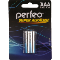 

Батарейка"PERFEO"(LR03/2BL Super Alkali)