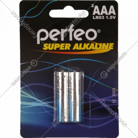 Батарейка «Perfeo» ААА/2BL, 1.5V, Super Alkaline
