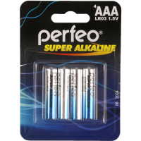 

Батарейка"PERFEO"(LR03/4BL Super Alkali)