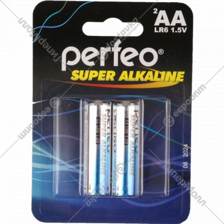 Батарейка «Perfeo» АА/2BL, 1.5V, Super Alkaline