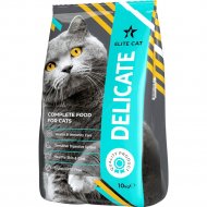 Корм для кошек «Elite Cat» Delicate, для привередливых кошек с чувствительным пищеварением, 12 кг