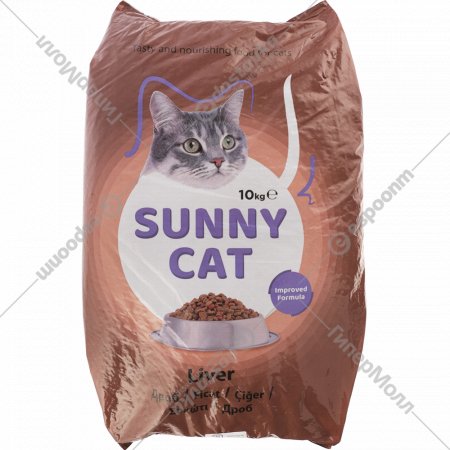 Корм для кошек «Sunny Cat» с курицей, 10 кг