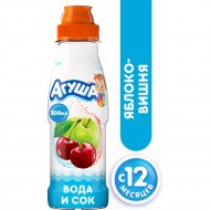 Напиток сокосодержащий детский «Агуша» яблоко/вишня, 300 мл