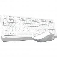 Клавиатура + мышь «A4Tech» Wireless Desktop Fstyler, FG1010, белый