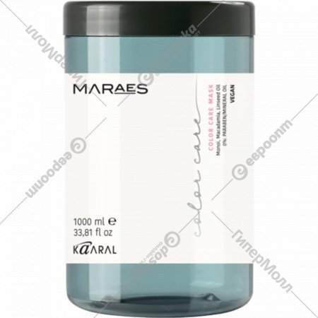 Маска для волос «Kaaral» Maraes, Color Care, для окрашенных и химически обработанных волос, 1401, 1000 мл