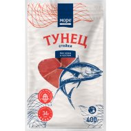 Тунец желтоперый стейк замороженный, 400 г